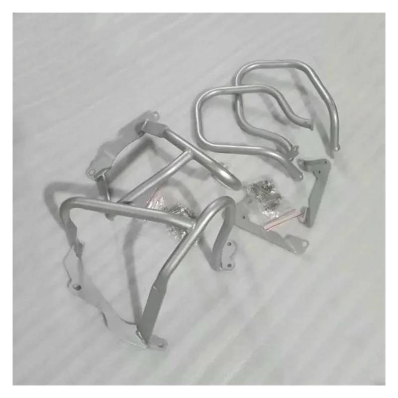 Motorrad Stoßstange Stunt Cage Protektoren Motor Guards Stoßstange Crash Bars Für R 1200RT R1200 Für RT R 1200 Für RT R1200RT 2019 2020 2014 2015 2016 2017 2018 Autobahn Sturzbügel(Silver-1 Set) von HTUHBCX