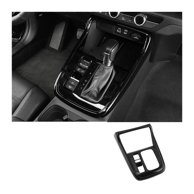 Rahmen Trim Aufkleber Auto Getriebe Shift Box Panel Abdeckung Fall Trim Rahmen Aufkleber Für CRV Für CR-V 6th Für G&en Für Hybrid 2023 2024 2025 Auto Innenraum Rahmen(A-2 Black) von HTUHBCX