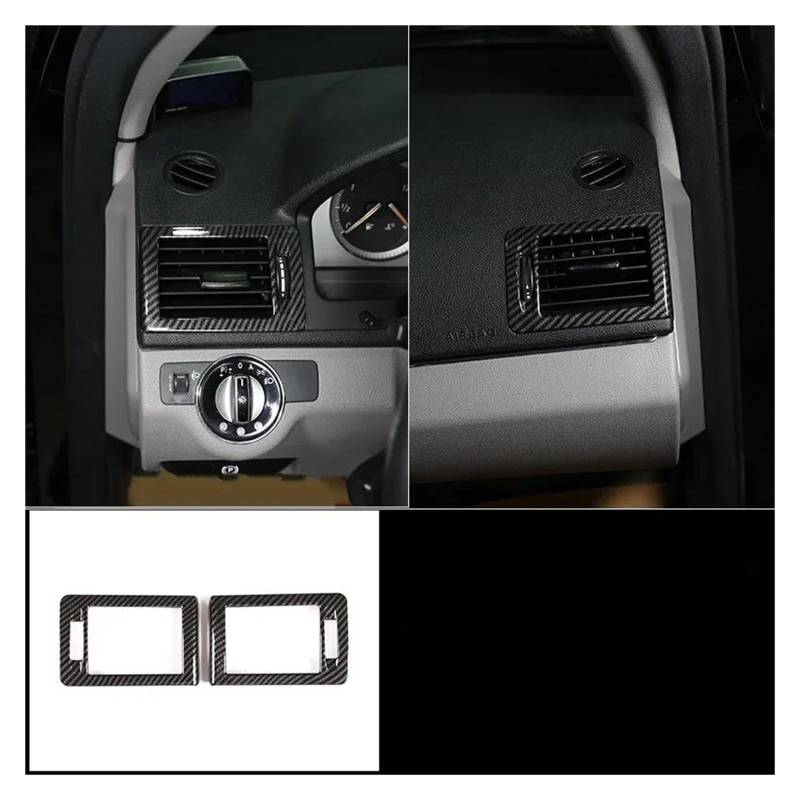 Rahmen Trim Aufkleber Auto Konsole Panel Rahmen Abdeckung Trim Rahmen Trim Innen Aufkleber Für C Klasse C180 C200 W204 2010 2012 2013 2011 2007 2008 2009 Auto Innenraum Rahmen(11) von HTUHBCX