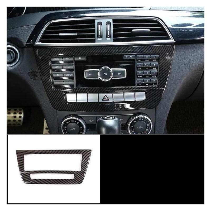 Rahmen Trim Aufkleber Auto Konsole Panel Rahmen Abdeckung Trim Rahmen Trim Innen Aufkleber Für C Klasse C180 C200 W204 2010 2012 2013 2011 2007 2008 2009 Auto Innenraum Rahmen(8) von HTUHBCX