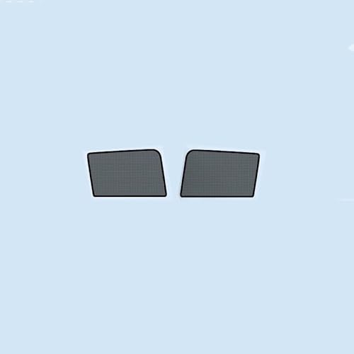 Auto Seitenscheibe Sonnenschutz für Cupra Tavascan,Magnetisch Mesh Autofenster -Sonnenschutz Reduziert Wärme und UV-Strahlung Autozubehör,2pcs Rear Side Windows von HTZSQ