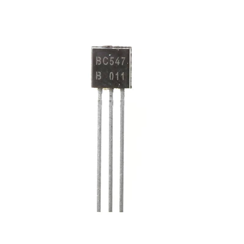 20 Stück BC547B BC547 NPN-Transistor TO-92 45V 100MA 625mW hFE: 200-450 von HUABAN