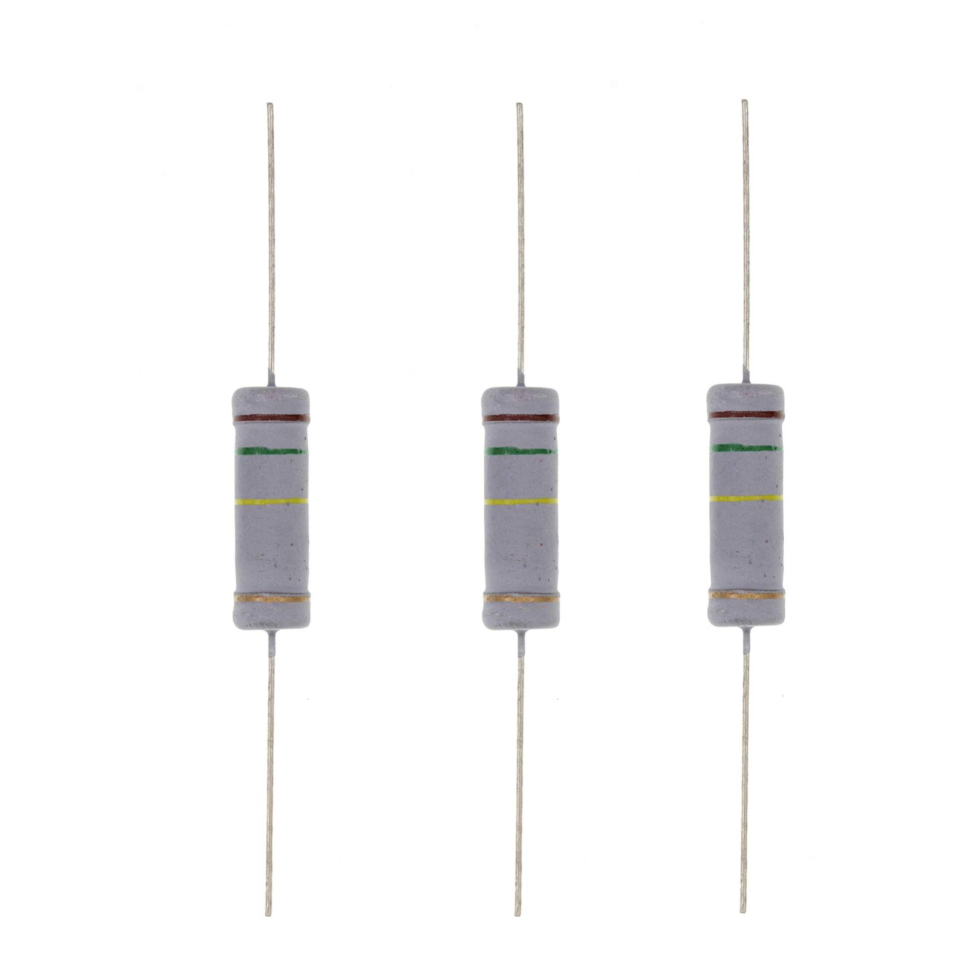 HUABAN 10 Stück 5W 5 Watts 150K 150K Ohm 5% Metalloxid Filmwiderstand von HUABAN