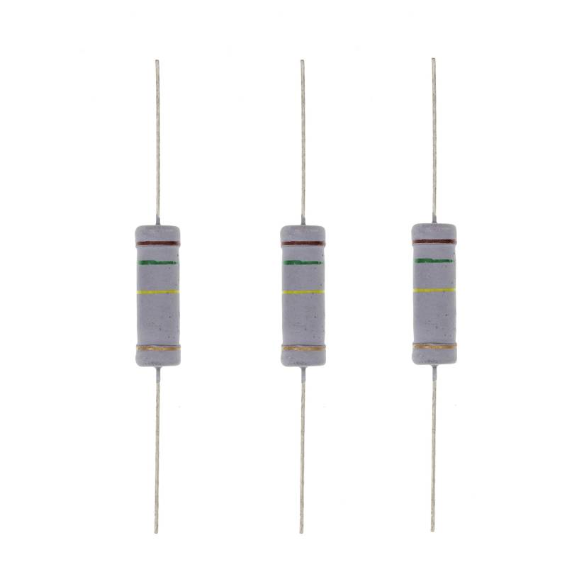 HUABAN 10 Stück 5W 5 Watts 150K 150K Ohm 5% Metalloxid Filmwiderstand von HUABAN