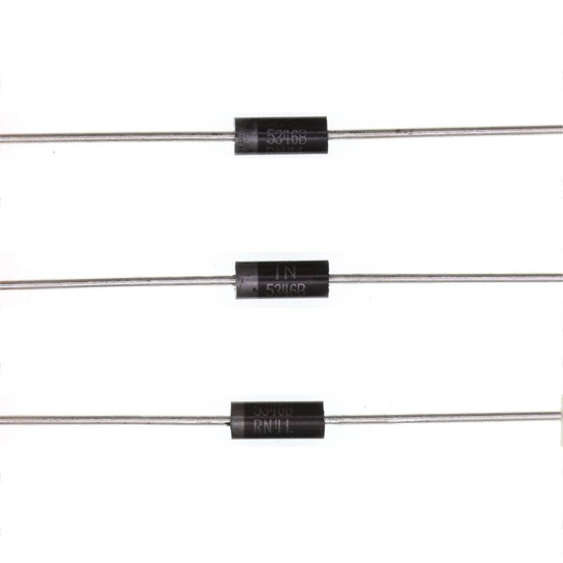 HUABAN 10PCS 1N5346B 1N5346 Power Zener Diode 5W 9.1V DO-15(CASE17-02) Axial Diodes 5 Watt 9.1 Volt von HUABAN