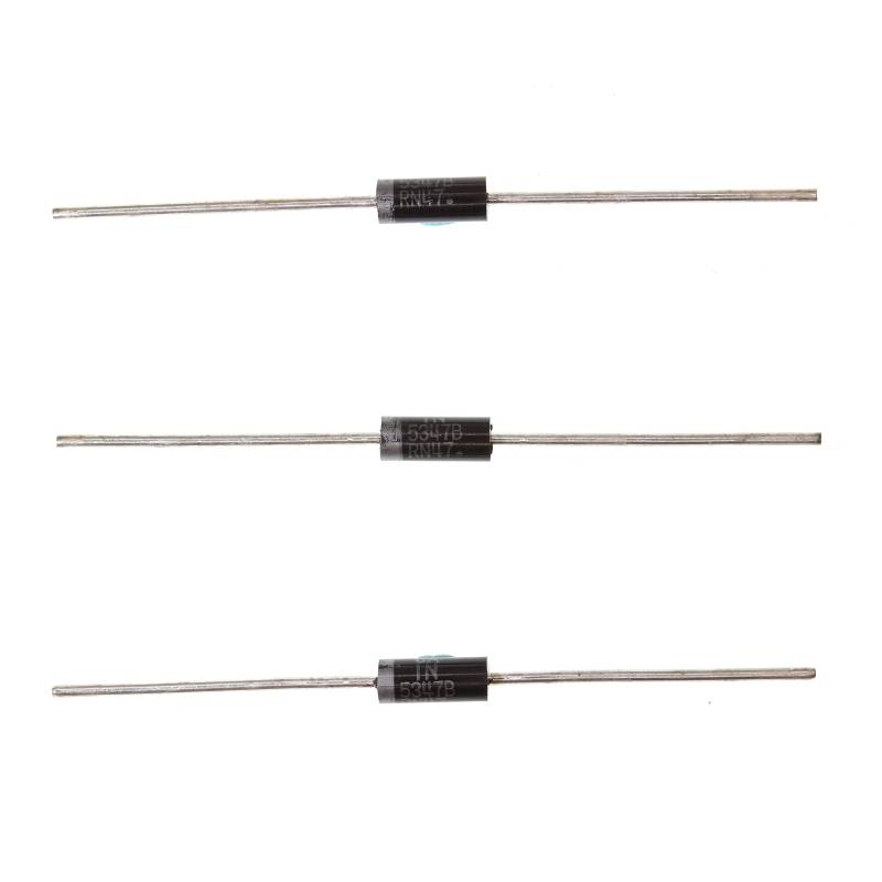 HUABAN 10PCS 1N5347B 1N5347 Power Zener Diode 5W 10V DO-15(CASE17-02) Axial Diodes 5 Watt 10 Volt von HUABAN