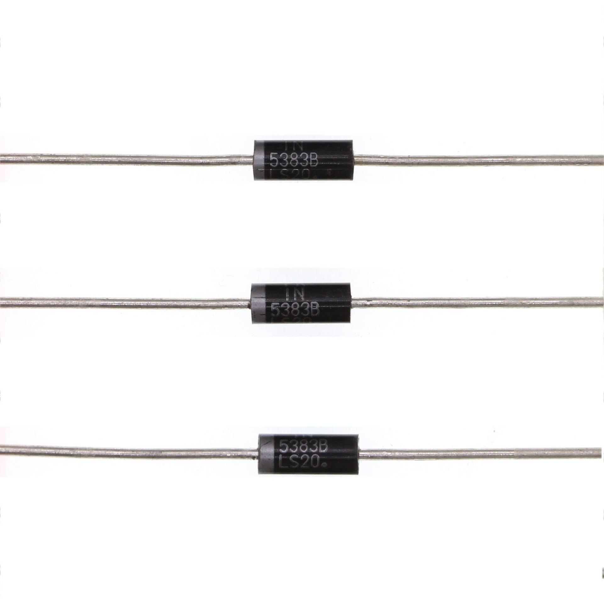 HUABAN 10PCS 1N5383B 1N5383 Power Zener Diode 5W 150V DO-15(CASE17-02) Axial Diodes 5 Watt 150 Volt von HUABAN