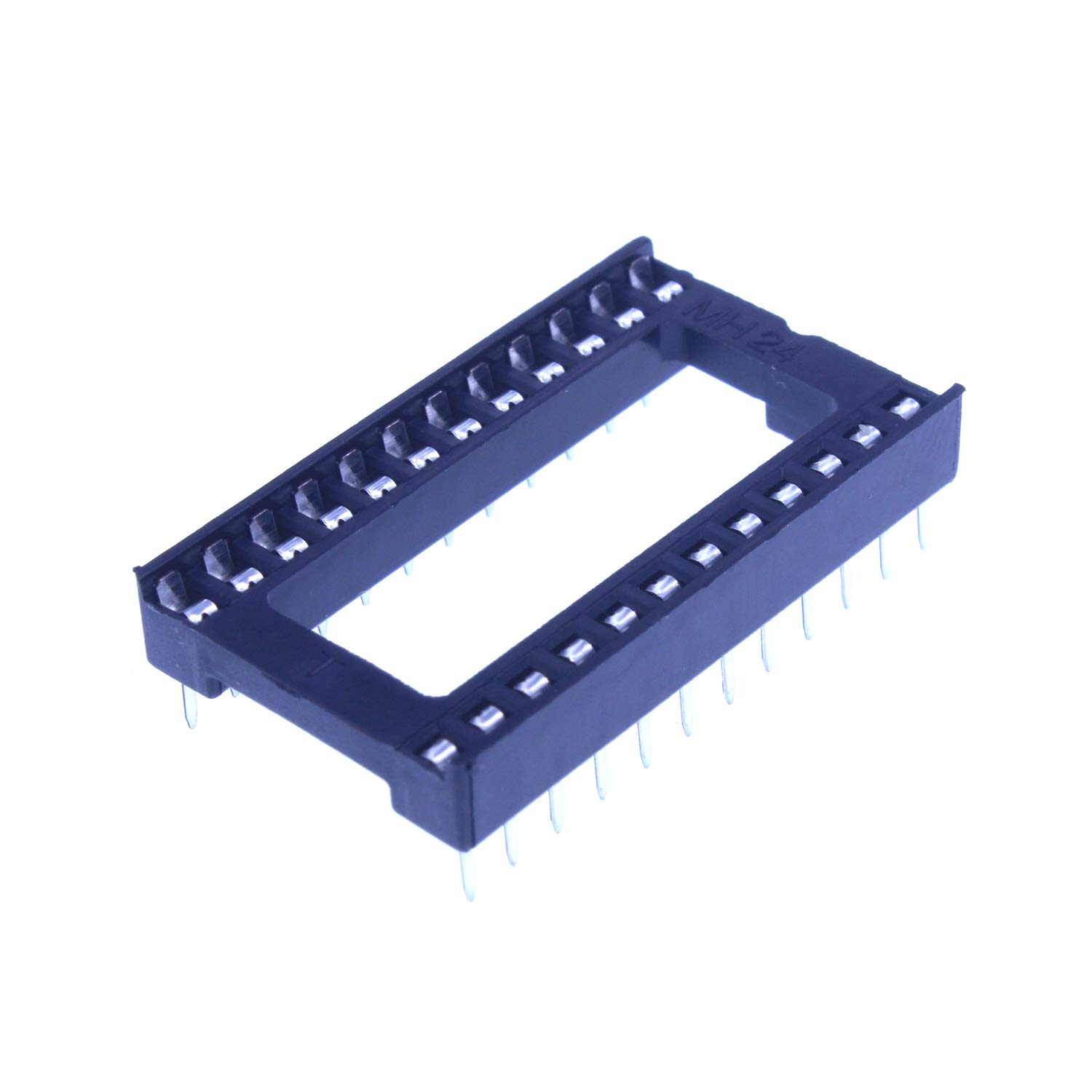 HUABAN 20 Stück DIP-24 DIP24 Flacher Stiftabstand 2,54 mm Breite 18 mm IC-Testbuchsenadapter-Löttyp von HUABAN