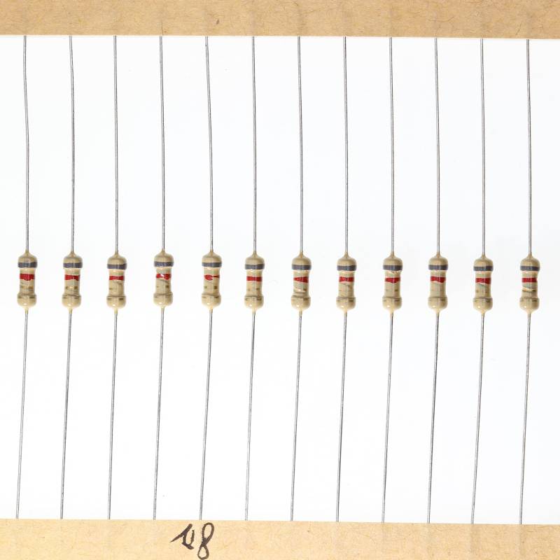 HUABAN 200 Stücke 0.25 Watts 1/4W 8R2 8.2 Ohm 5% Kohleschichtwiderstand von HUABAN