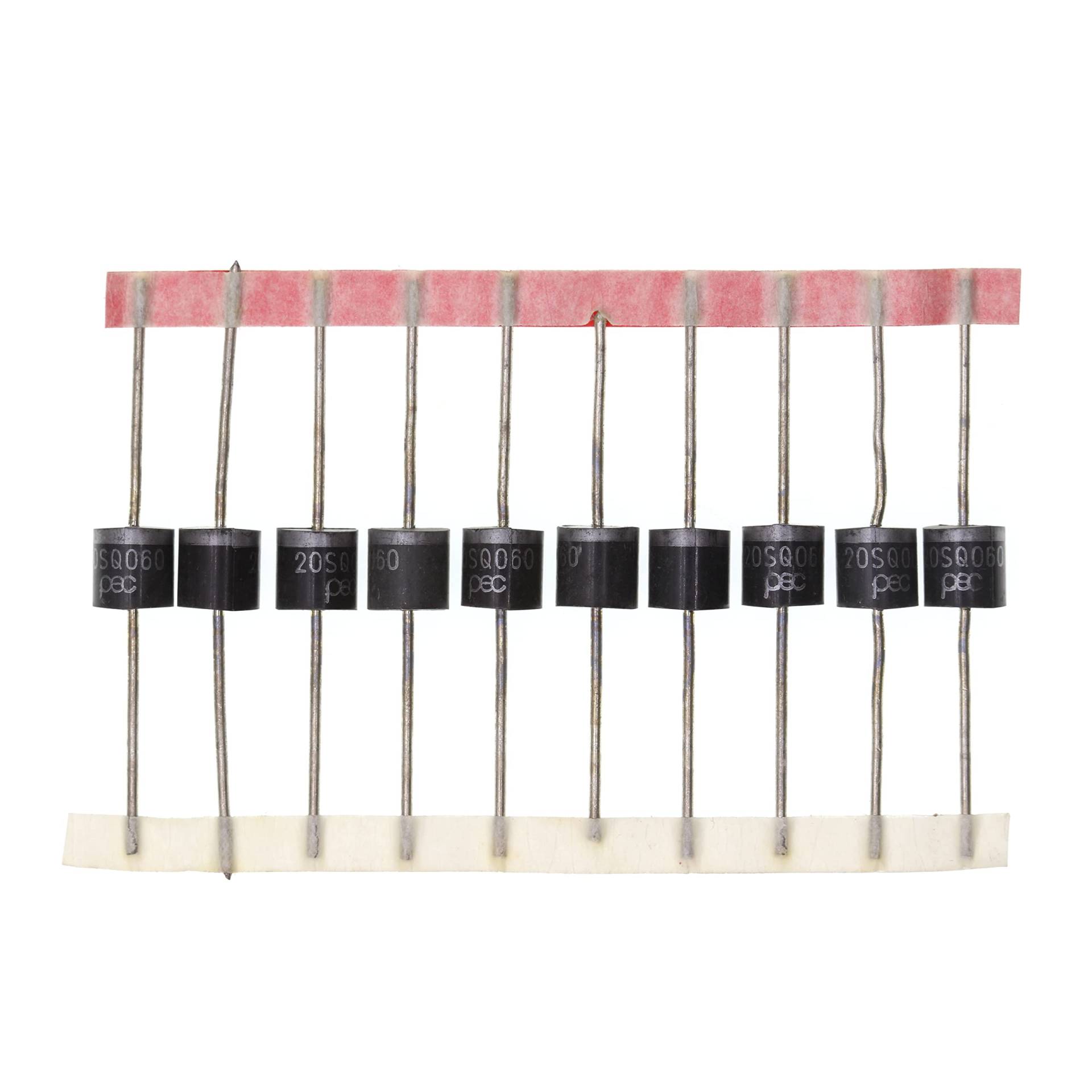 HUABAN 20PCS 20SQ060 Schottky Barrier Rectifier Diodes 20A 60V R-6 Axial 20 Amp 60 Volt von HUABAN