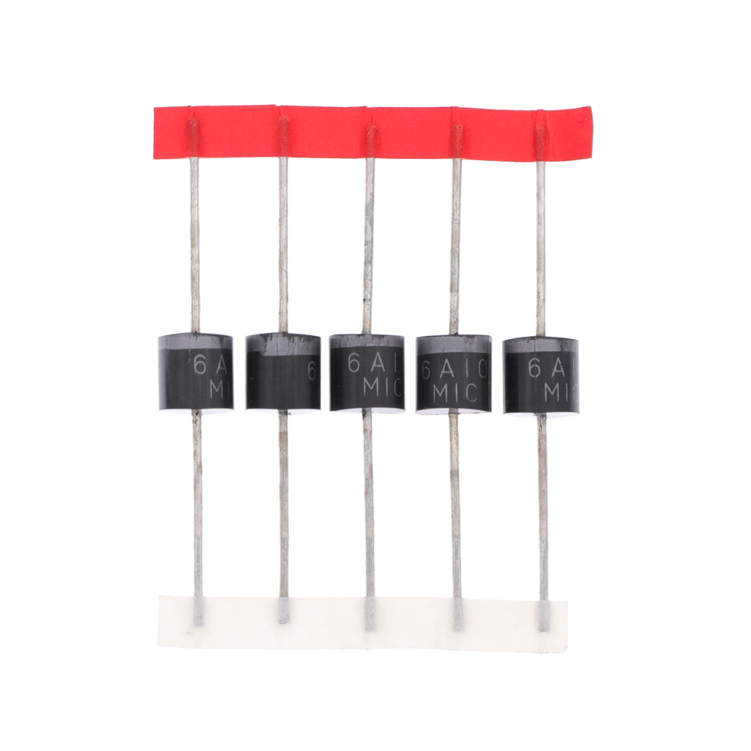 HUABAN 20PCS 6A10 Rectifier Diode 6A 1000V R-6 Axial 6 Amp 1000 Volt von HUABAN