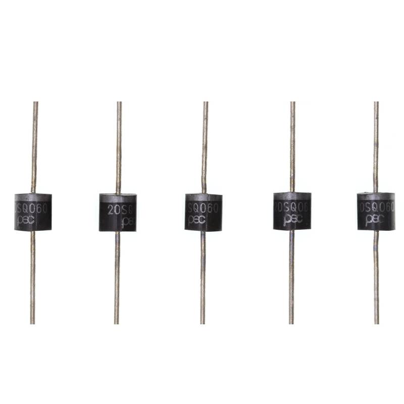 HUABAN 5PCS 20SQ060 Schottky Barrier Rectifier Diodes 20A 60V R-6 Axial 20 Amp 60 Volt von HUABAN