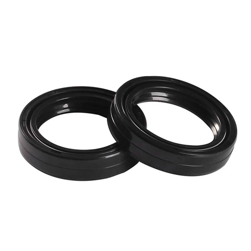 Motorrad Gabel Dämpfer Öl Dichtung & Staub Abdeckung for DR-Z 400 E DRZ400 E DRZ400E 2009(2pcs oil seal) von HUAHAIZY