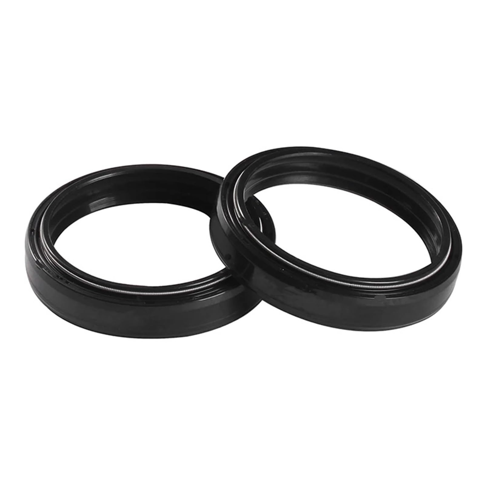 Motorrad Vorne Stoßdämpfer Gabel Dämpfer Öl Dichtung & Staub Abdeckung for Mulhacen 125 4T E3 2007 2008 2009 2010(2pcs oil seal) von HUAHAIZY