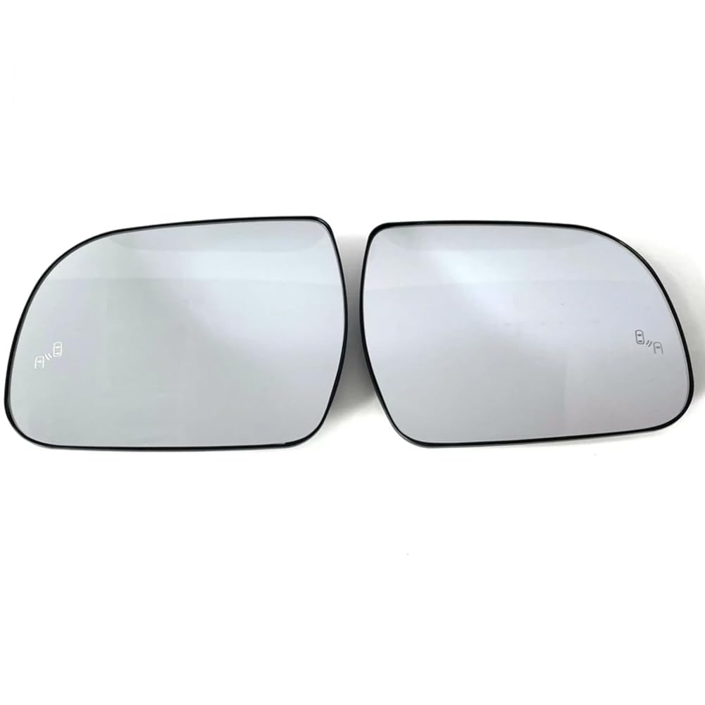 Auto Konvex beheiztes Spiegelglas mit Totwinkelmarkierung, für Toyota Sienna 2011 2012 2013 2014 2015 2016 2017 2018 2019 von HUAIMEN