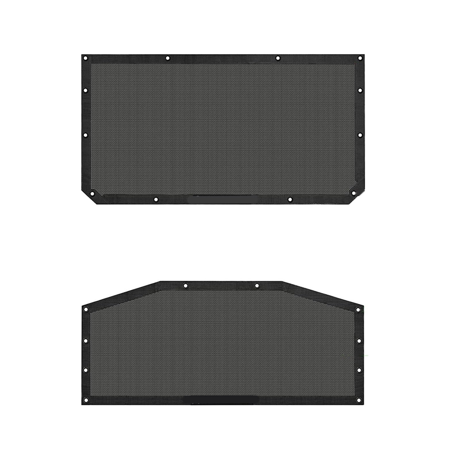 HUANGGG Sonnenschutz für 4 Türen, atmungsaktives Design, windabweisend, geräuschreduzierend, einfache Installation von HUANGGG