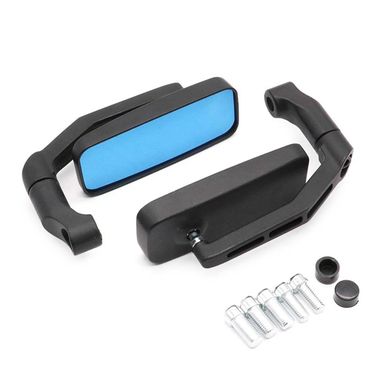 HUANGGG Verstellbares Zubehör Motocross Rückspiegel Fahrrad Reflektoren verbessert für Motorrad Roller mit 2,2 cm Lenker von HUANGGG