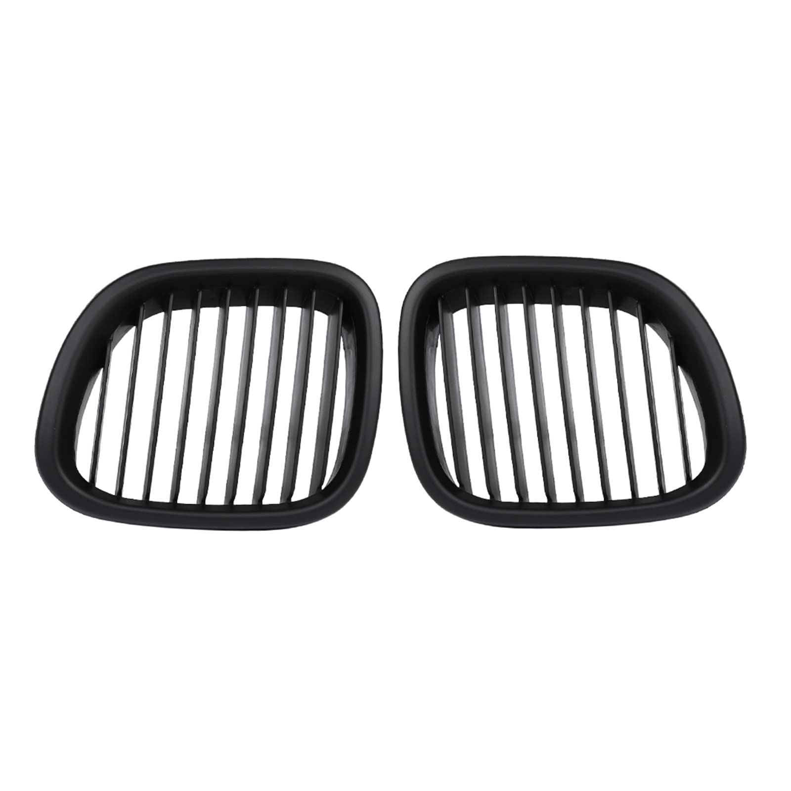 Frontgrill Zierleisten Streifen 2 Stücke Auto Frontstoßstange Niere Grid Dekorative Kühlergrill Einsatz Single Line Für Z3 1996-2002 Single Slat Grille von HUANTY