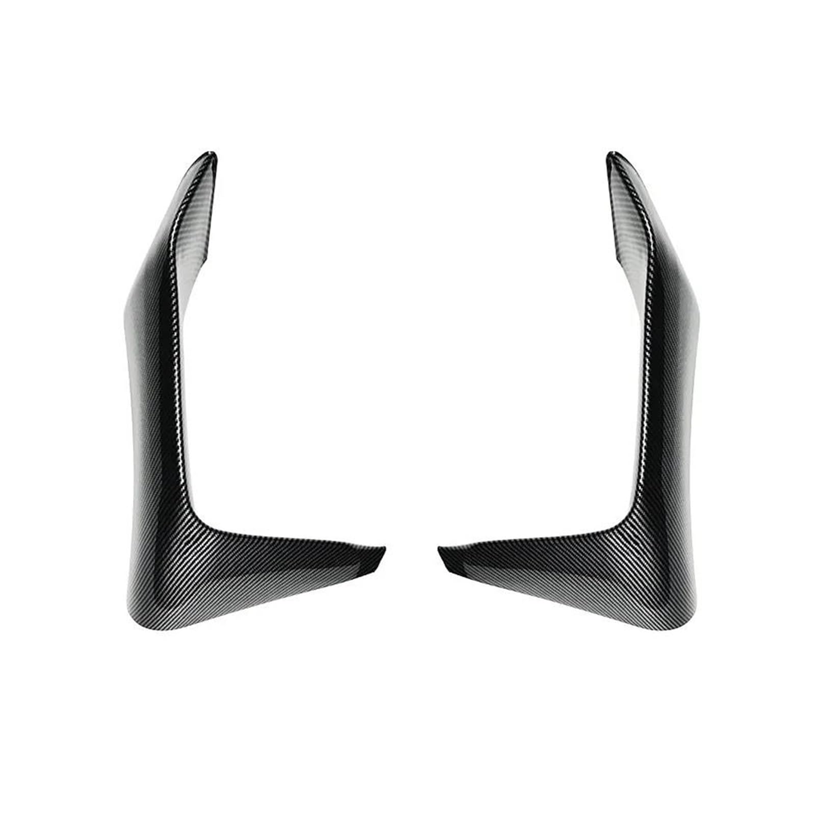 Frontgrill Zierleisten Streifen Auto Frontschürze Lip Body Kit Spoiler Schutz Abdeckung Für 3 Serie 4 Serie M3 M4 F80 F81 F82 F83 2013-2018 Splitter Schutz(Carbon Look,Bumper Corner) von HUANTY