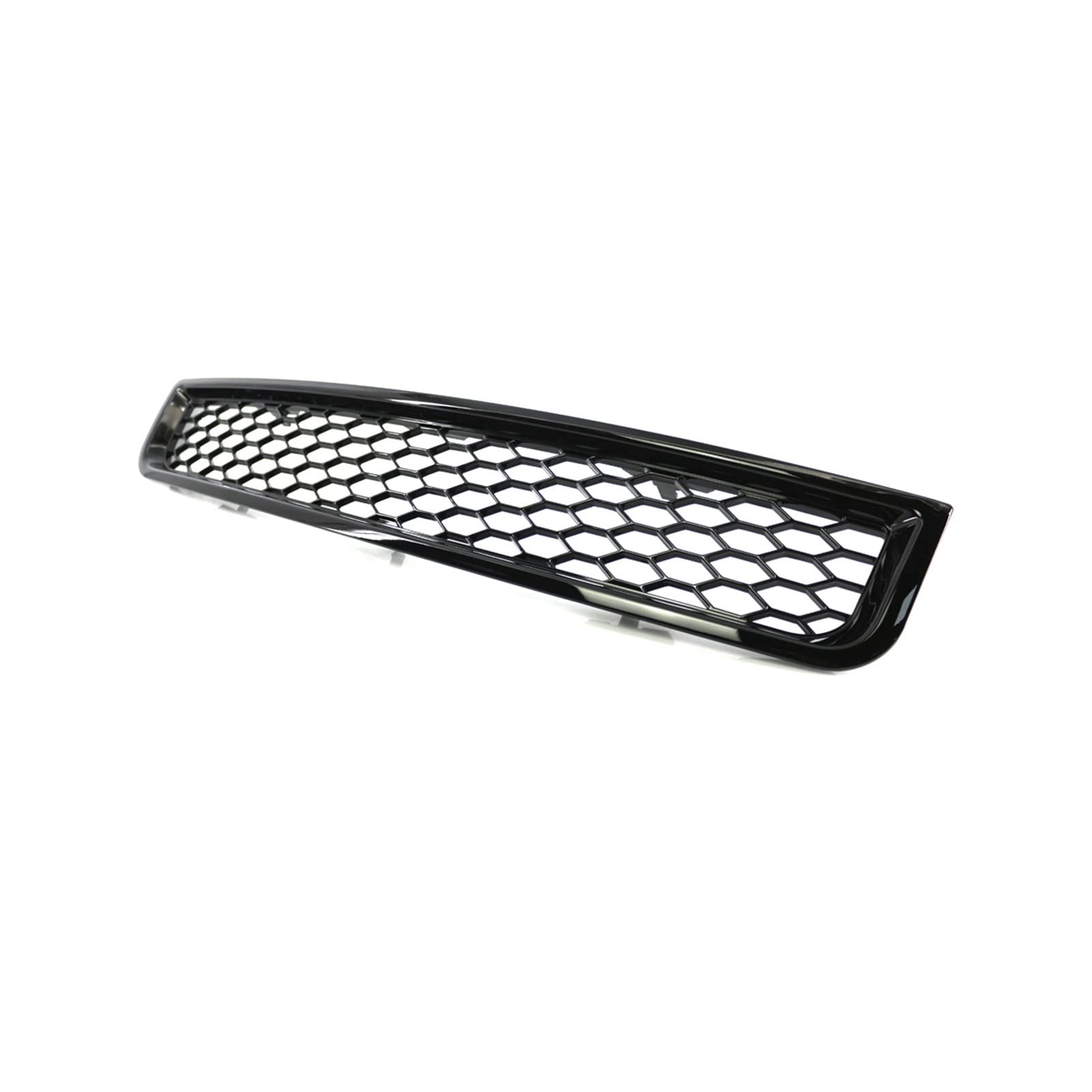 Frontgrill Zierleisten Streifen Für A4 B6 2002–2005, Auto-Außenseite, Vordere Stoßstange, Unterer Grill, Glänzend Schwarzer ABS-Grill von HUANTY