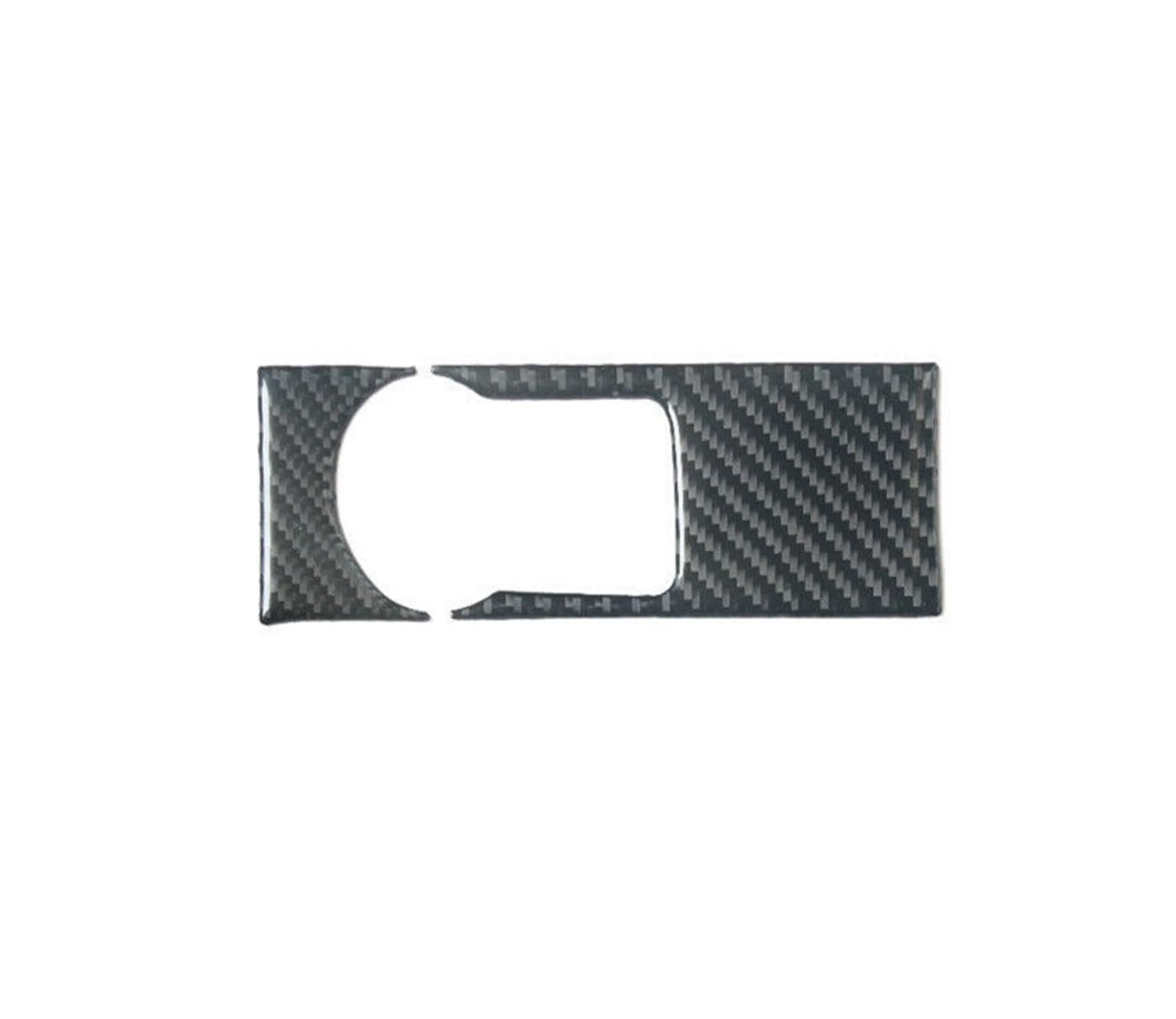 Innenzubehör 2 Stücke Carbon Fiber Scheinwerfer Schalter Panel Abdeckung Trim Für - 2012-16 von HUANTY