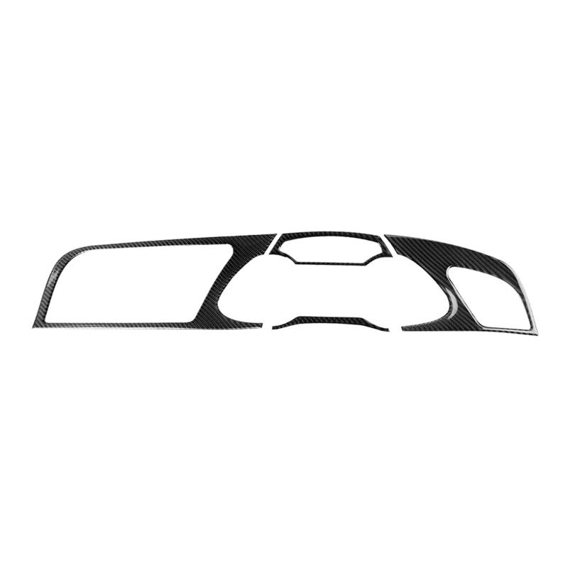 Innenzubehör 4 Teile/satz Auto Innere Armaturenbrett Instrumententafel Trim Abdeckung Für A4 2009-2010 Für A4L 2009-2012 RHD Nur von HUANTY