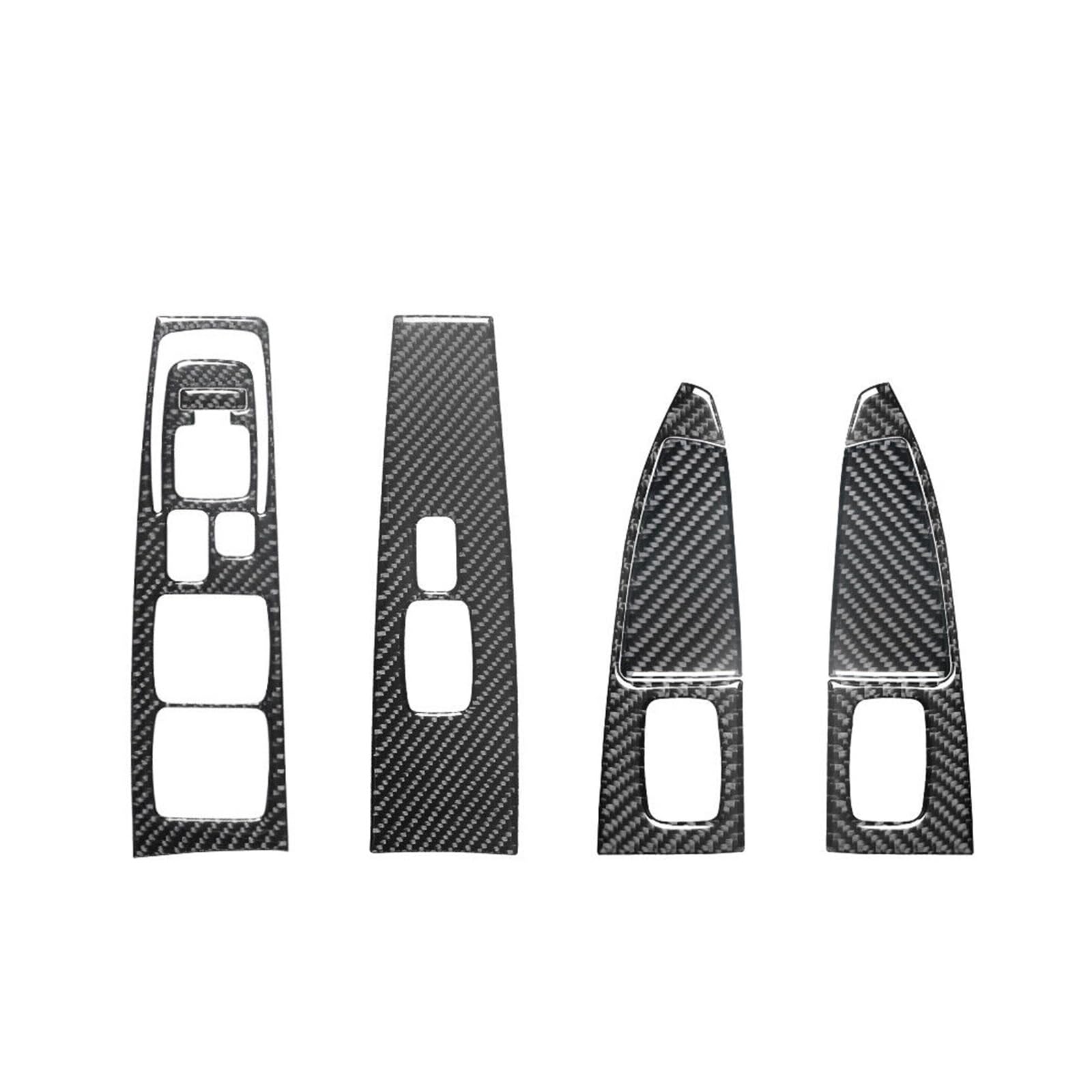 Innenzubehör 7Pcs Carbon Fiber Fensterheber Schalter Panel Abdeckung Trim Für Azera 2006-11 von HUANTY