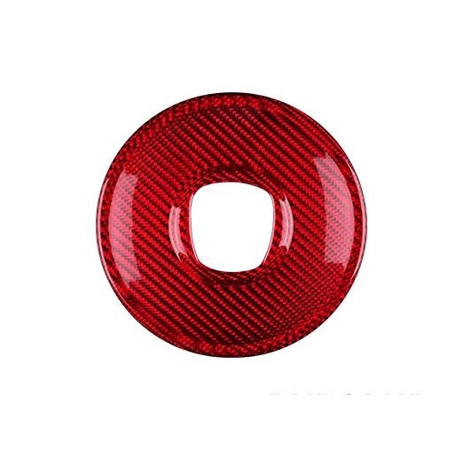 Innenzubehör Aufkleber Für 500 Abarth 595 2008 2009 2010 2011 2012 2013–2021 2022–2023 Innenverkleidungszubehör(Rot) von HUANTY