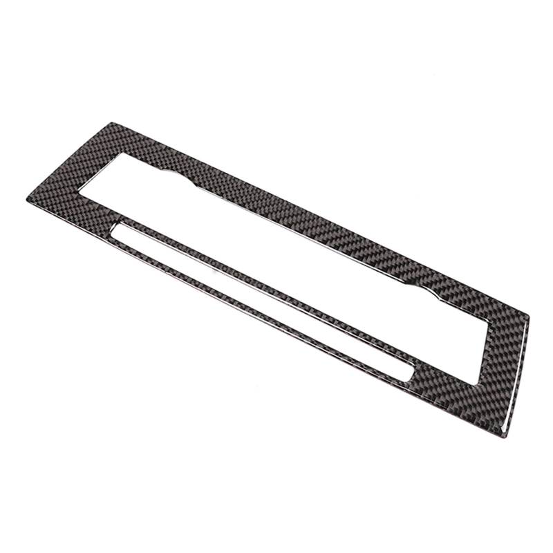 Innenzubehör Auto Mittelkonsole CD Panel Abdeckung Schalter Rahmen Aufkleber Trim Carbon Look Dekoration Zubehör Für 5 Serie F10 2011-2017(Model b) von HUANTY