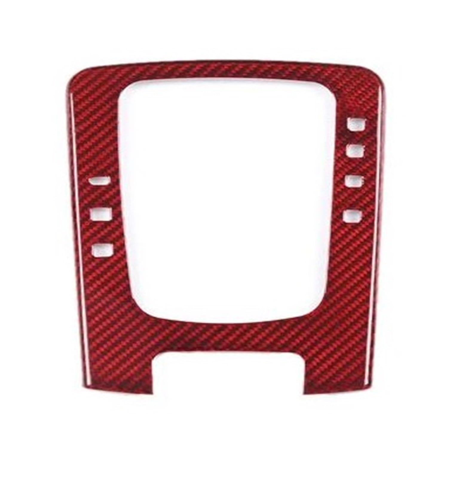 Innenzubehör Für 718 911 2012-2021 Auto Schaltknauf Panel Abdeckung Trim Aufkleber Auto Zubehör Innen(Rot) von HUANTY