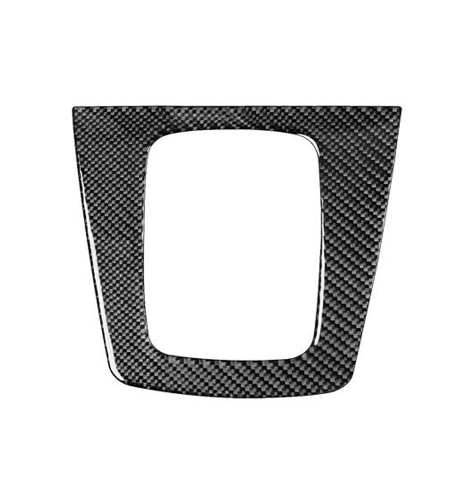 Innenzubehör Für A4 S4 B7 2005-2008 Carbon Fiber Getriebe Shift Panel Surround Dekorative Abdeckung Auto Innen Dekoration Zubehör Aufkleber(Schwarz,Automatic Gear) von HUANTY