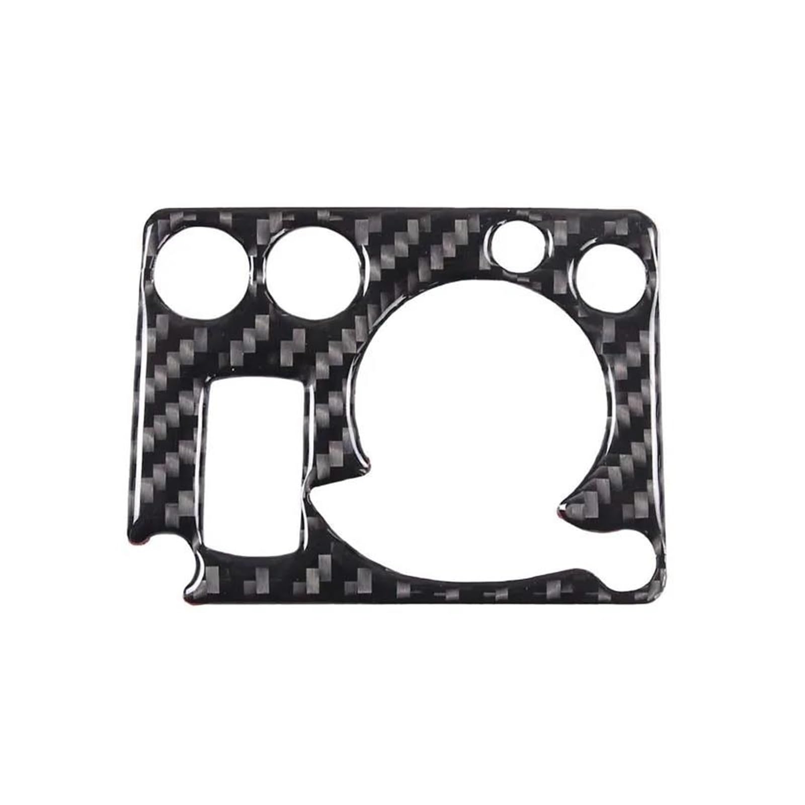 Innenzubehör Für H3 2005-2009 Auto Scheinwerfer Schalter Panel Dekoration Aufkleber Auto Innen Zubehör(Schwarz) von HUANTY