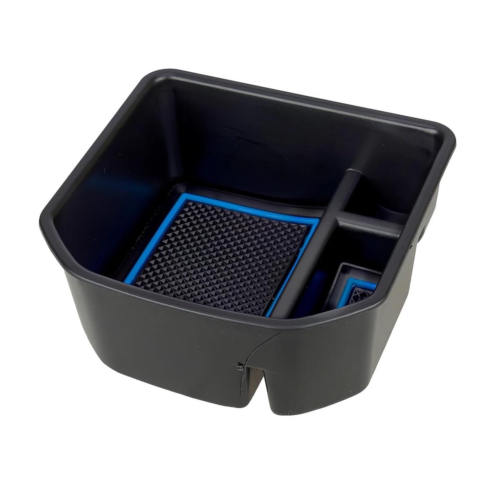 Innenzubehör Schwarz Mit Blauer Linie Auto-Mittelarmlehnen-Aufbewahrungsbox Organizer-Tablett Für T-Roc 140TSI X Sport 110TSI Style 2020 AU-Version von HUANTY