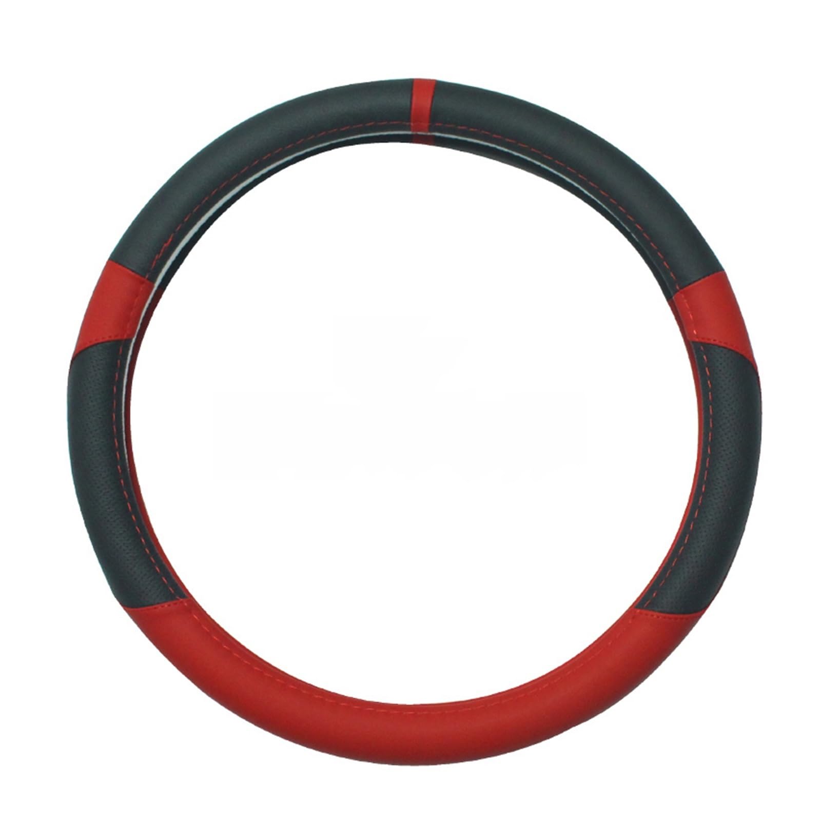 Steering wheel Cover DIY 1 Stücke Auto Styling Lenkrad Abdeckung Auto Lenkrad Naben Innen Für Kia Seltos 2019 2020 Zubehör(Rot,B) von HUANTY