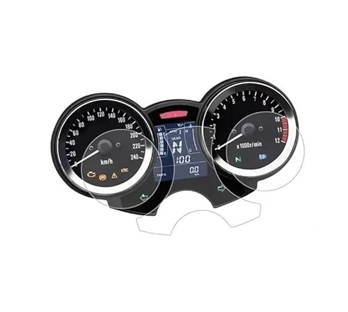 Dashboard Displayschutzfolie Tachoschutzfolie Cluster Kratzschutz Film Displayschutz Instrument Dashboard Für Kawasaki Z900RS Z 900 RS Cafe 2018-2022 von HUEKDLSW