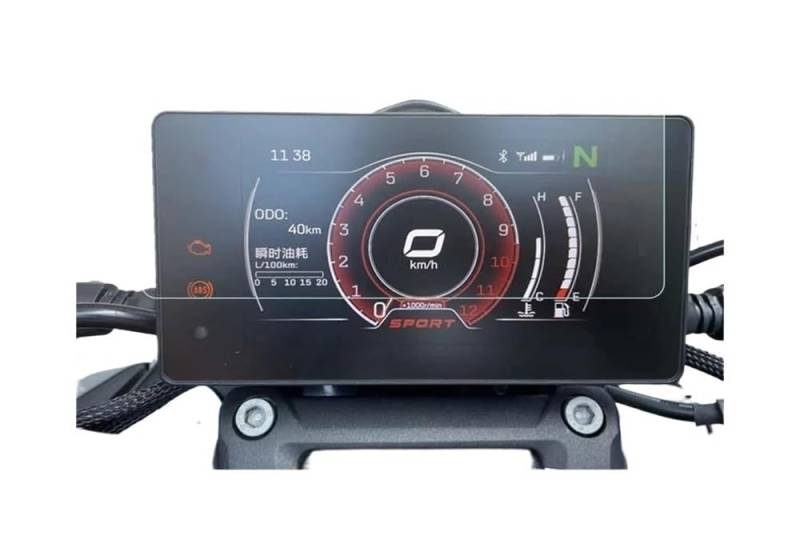 Dashboard Displayschutzfolie Tachoschutzfolie Cluster Kratzschutz Film Displayschutzfolie Armaturenbrett Instrument Für CFMOTO 250NK 450NK 650NK 2022 von HUEKDLSW