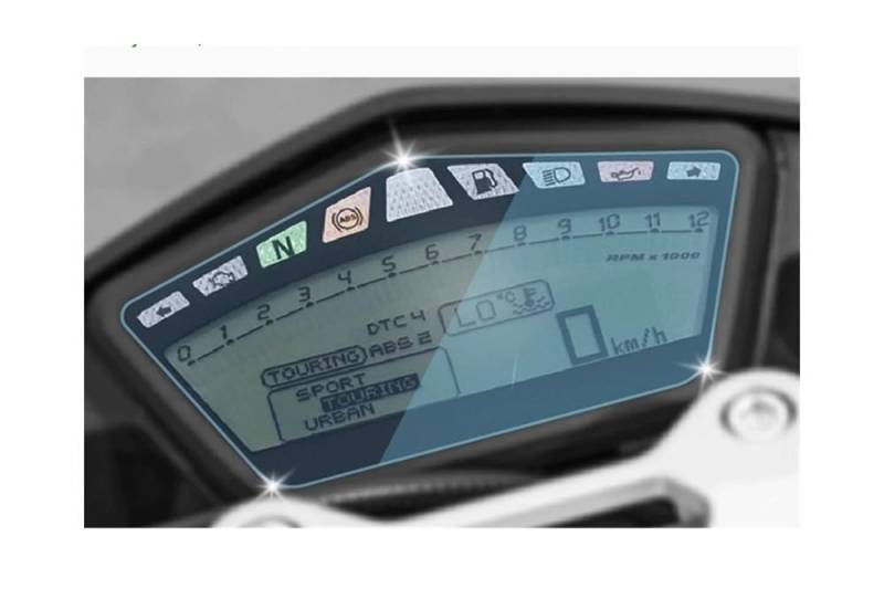 Dashboard Displayschutzfolie Tachoschutzfolie Cluster Kratzschutzfolie Displayschutzfolie Für Du&Cati Hypermotard Hyperstrada Streetfighter von HUEKDLSW