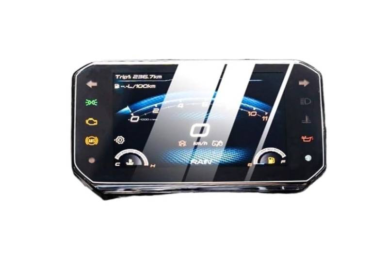 Dashboard Displayschutzfolie Tachoschutzfolie Cluster Scratch TPU Film Dashboard Displayschutzfolie Anti-Öl Kratzfest Für CFMOTO 450NK Nk450 2023 von HUEKDLSW