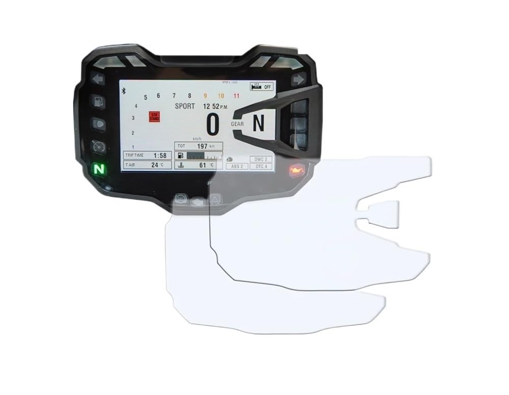 Dashboard Displayschutzfolie Tachoschutzfolie Für Du&Cati Multistrada 950 1200 1200S 1260 1260S 2015-2018 Cluster Kratzschutzfolie Displayschutzfolie von HUEKDLSW