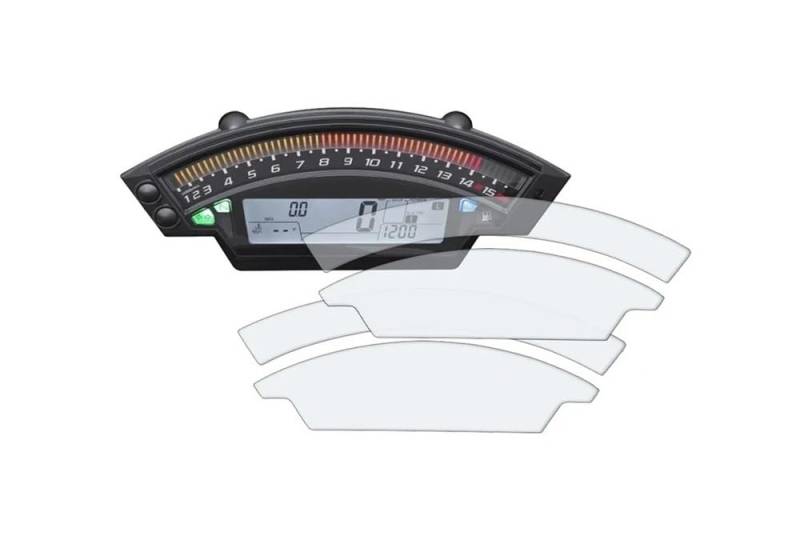 Dashboard Displayschutzfolie Tachoschutzfolie Für Kawasaki Für Ninja ZX-10R ZX10R 2012-2020 Cluster Kratzschutz Instrument Film Bildschirm PVC Schutz von HUEKDLSW