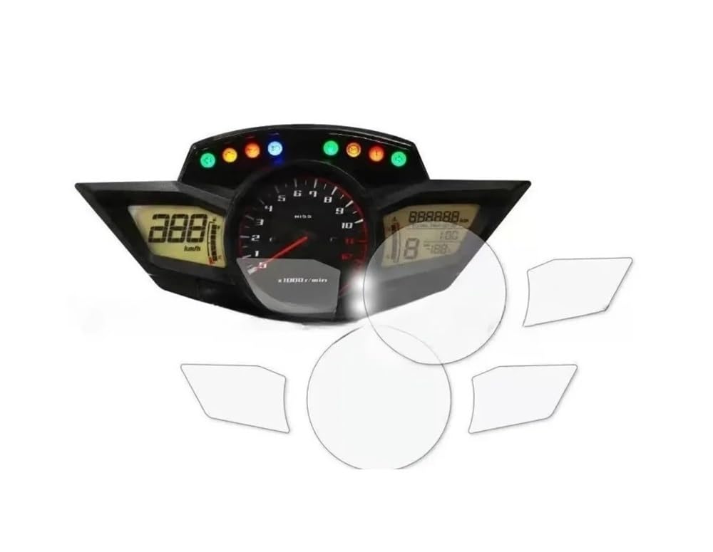 Dashboard Displayschutzfolie Tachoschutzfolie Instrumententafel Cluster Kratzschutzfolie Displayschutzfolie Für H&ond&a VFR1200F VFR 1200F VFR1200 F 2012+ von HUEKDLSW