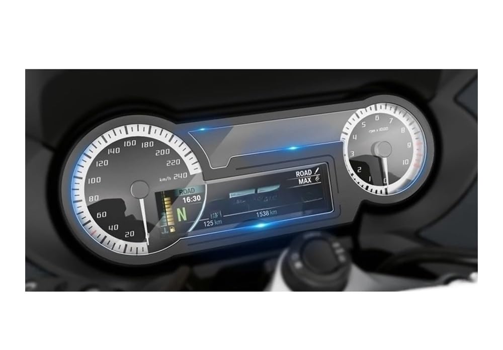 Dashboard Displayschutzfolie Tachoschutzfolie Kratzschutz Für Cluster-Bildschirm Armaturenbrett Schutzfolie Passend Für B&M&W R1250RT R 1250 1200 RT R LC 2014–2020 von HUEKDLSW