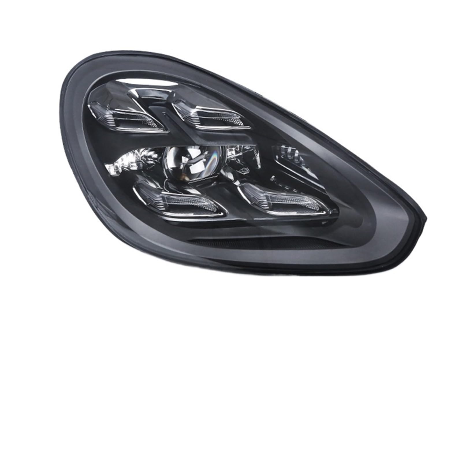 HUHASJEQ Auto Styling Kopf Lampe Kompatibel for Porsche Cayenne Scheinwerfer 2011-2018 Upgrade Neue Modell Scheinwerfer DRL Fernlicht abblendlicht(2015-2017 with AFS,LHD) von HUHASJEQ