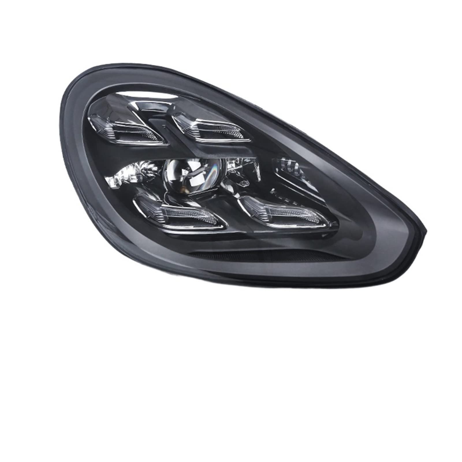 HUHASJEQ Auto Styling Kopf Lampe Kompatibel for Porsche Cayenne Scheinwerfer 2011-2018 Upgrade Neue Modell Scheinwerfer DRL Fernlicht abblendlicht(2015-2017 withou AFS,LHD) von HUHASJEQ