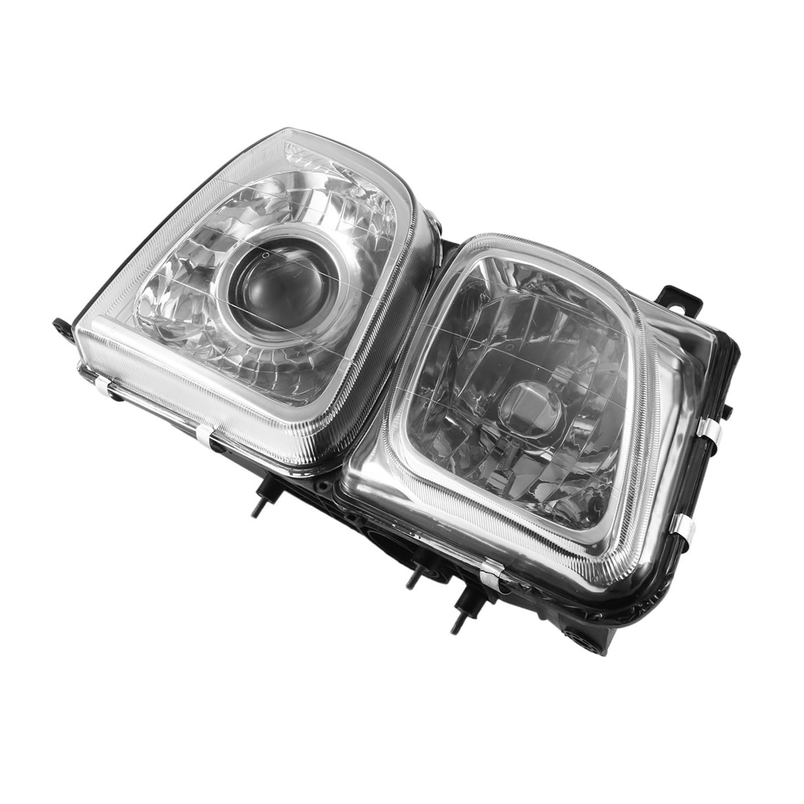 Rechter Auto-Frontstoßstangen-Kopf-Licht-Lampen-Fahrscheinwerfer, kompatibel for Lexus LX470 1998 1999 2000-2007 von HUHASJEQ