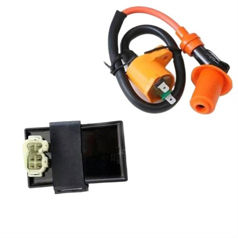 Für Kymco Für GY6 50CC 150CC 4 Takt Roller 139QMA QMB 152QMI 157QMJ Motor Teile 6 Pin Zündspule DC CDI Einheiten Zündungen Encendido Motocicleta(Ignition Coil CDI) von HUHNGNBZPM