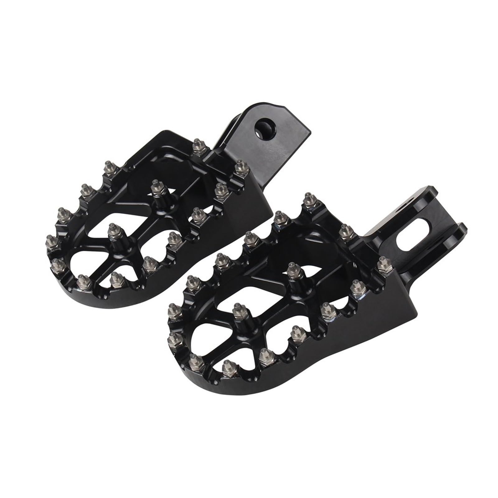 HUIBOOO Motorrad-Fußrasten Für CRF150F Für 230F 2003-2020 Motorrad Fußrasten Pedal Fußstütze Motocross Motorrad Streetbike Pit Bike Off Road Scooer Fußrasten(3) von HUIBOOO