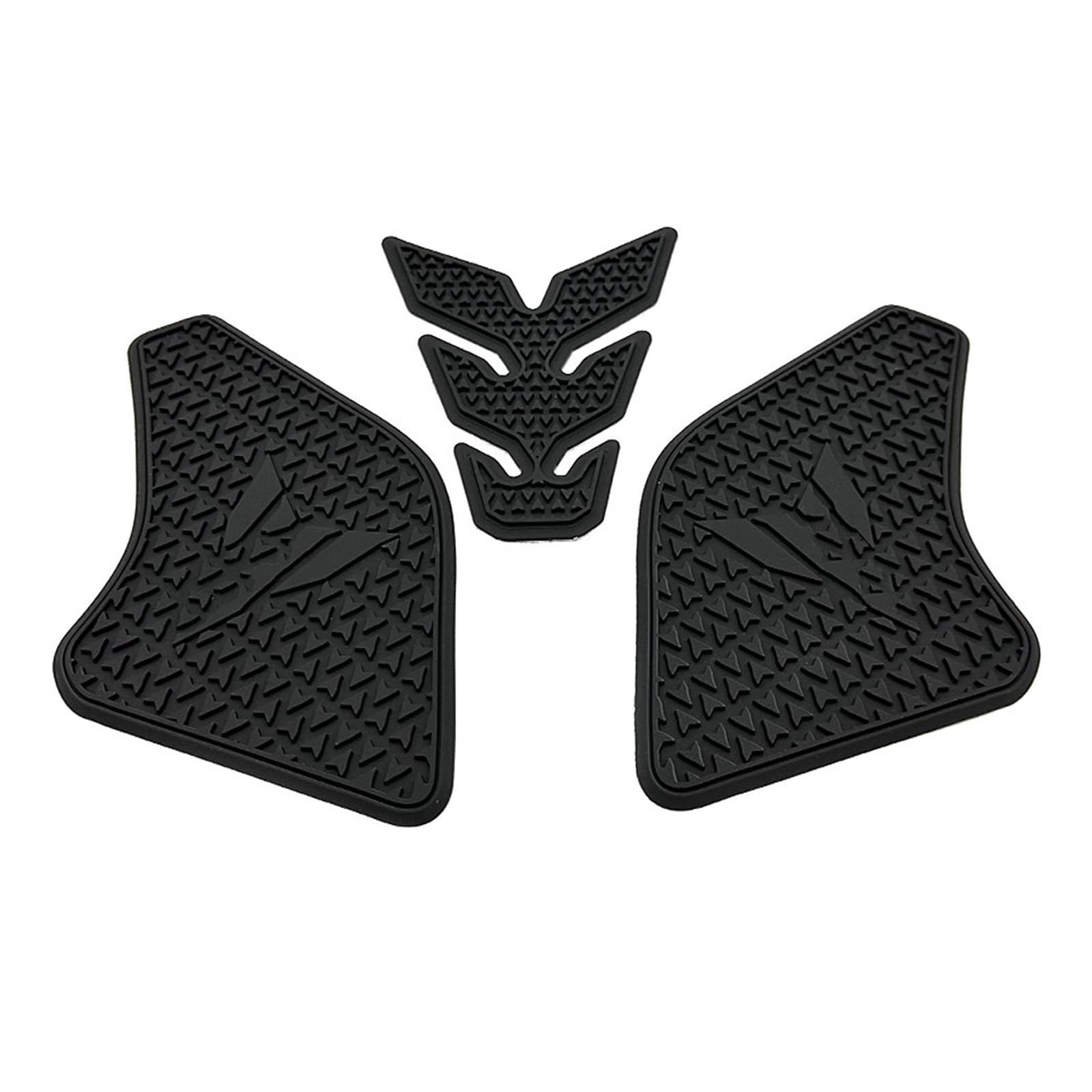 Motorrad Tankpad FÜR Ya&maha FÜR MT07 2021-2023 Motorradzubehör Rutschfeste Seitenaufkleber Den Kraftstofftank Wasserdichtes Pad Gummiaufkleber Tankdeckel Pad Aufkleber(A set) von HUIBOOO