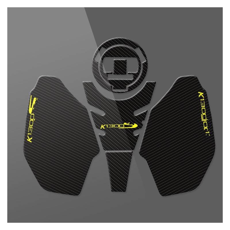 Motorrad Tankpad Für B&MW Für K1300S 2009-2016 2015 2014 Motorrad Kraftstoff Tank Pad Schutz Aufkleber Decals Transparent Tankdeckel Pad Aufkleber(Multi-colored10) von HUIBOOO