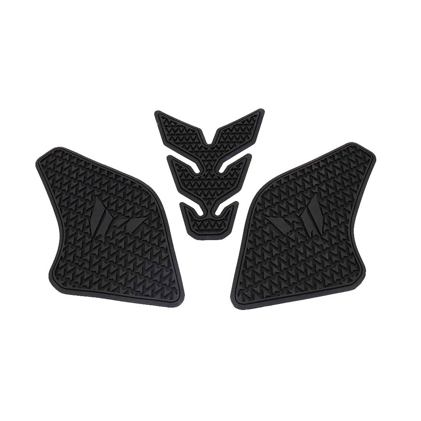 Motorrad Tankpad Für Ya&maha Für MT-07 2021 Motorrad Tankpad Anti Slip Tank Pad Schutz Aufkleber Seite Tank Pads Traktion Pad Tankdeckel Pad Aufkleber(Black3) von HUIBOOO